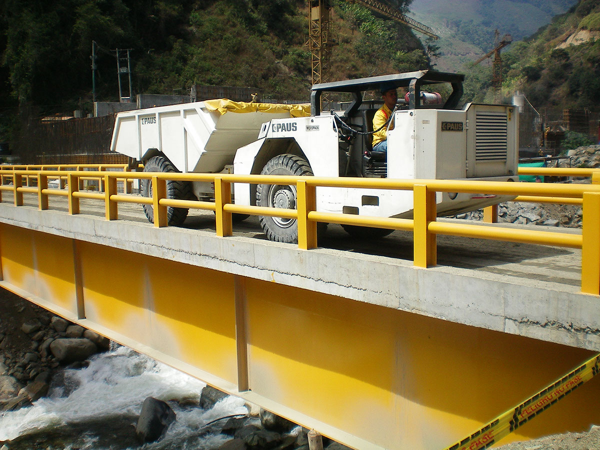 Construcción puentes Vehiculares Colombia